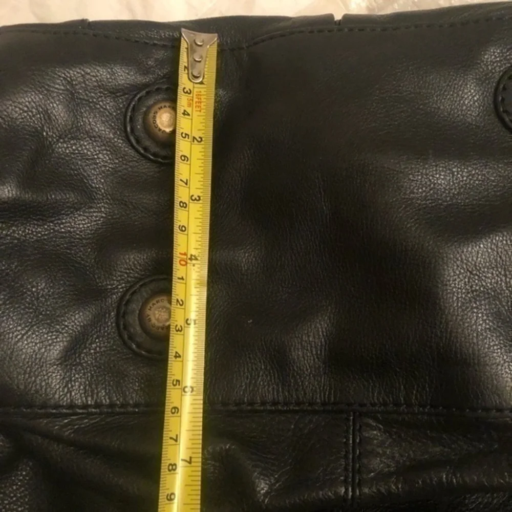 Marc by Marc Jacobs black leather hobo bag